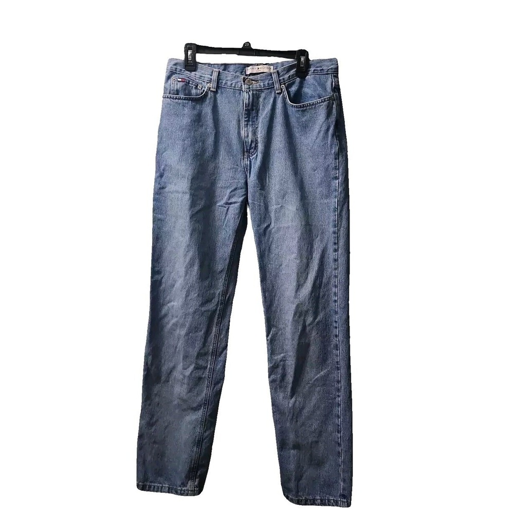 Tommy‎ Hilfiger Jeans Classic Fit Denim Blue Casual Pants Size 12
